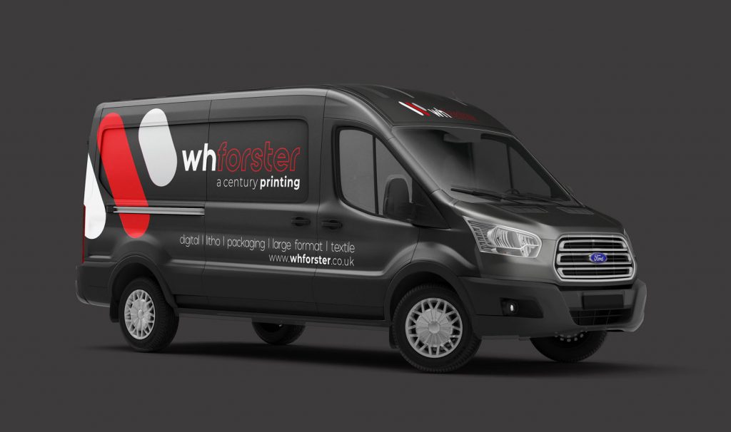 WH Forster Printers Van